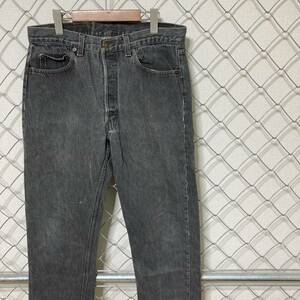 80s Levi's 501-0658 リーバイス USA製 653 ブラックデニムパンツ ジーンズ 34×32