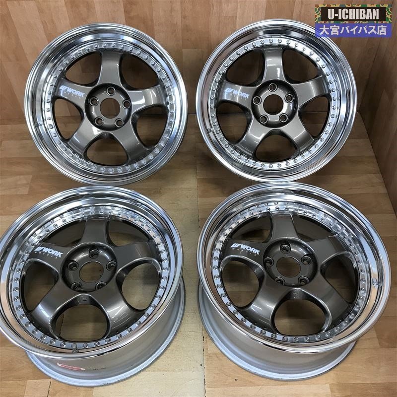 幅広type WORK ワーク マイスター S1 3ピース BLK 18×9 ±0 5/114.3 新品ホイール1本 - 通販 - www.certificazionece.it