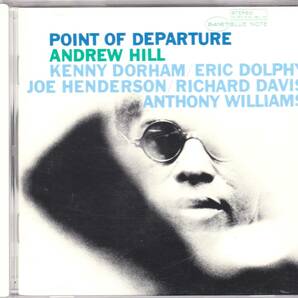 ☆ANDREW HILL(アンドリュー・ヒル)/Point Of Departure◆64年録音のエリック・ドルフィーも参加した超大名盤◇レア94年の高音質RVG仕様盤の画像1