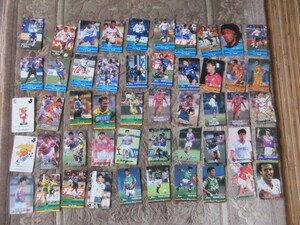 ５０枚　カルビーJリーグ・カード　1990年代サッカー選手2