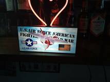 【送料無料!】ミリタリー 戦闘機 プラモデル 模型 U.S.AIR FORCE② 空軍 ミニチュア サイン ランプ 看板 玩具 置物 雑貨 LED ライトBOX_画像6