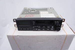  operation verification settled Town Box U66W PM-1608E audio 1DIN 12V cassette AM FM Clarion head light unit Mitsubishi original clarion @1203s