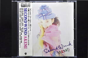 CD 半帯付き AKEMI SECOND WIND 美品中古 あけみ アケミ 