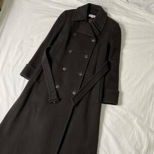  Calvin Klein wool trench coat long coat cashmere . old clothes 