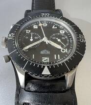 HEUER ホイヤー　ミリタリー フライバック クロノグラフ（中古品）_画像3