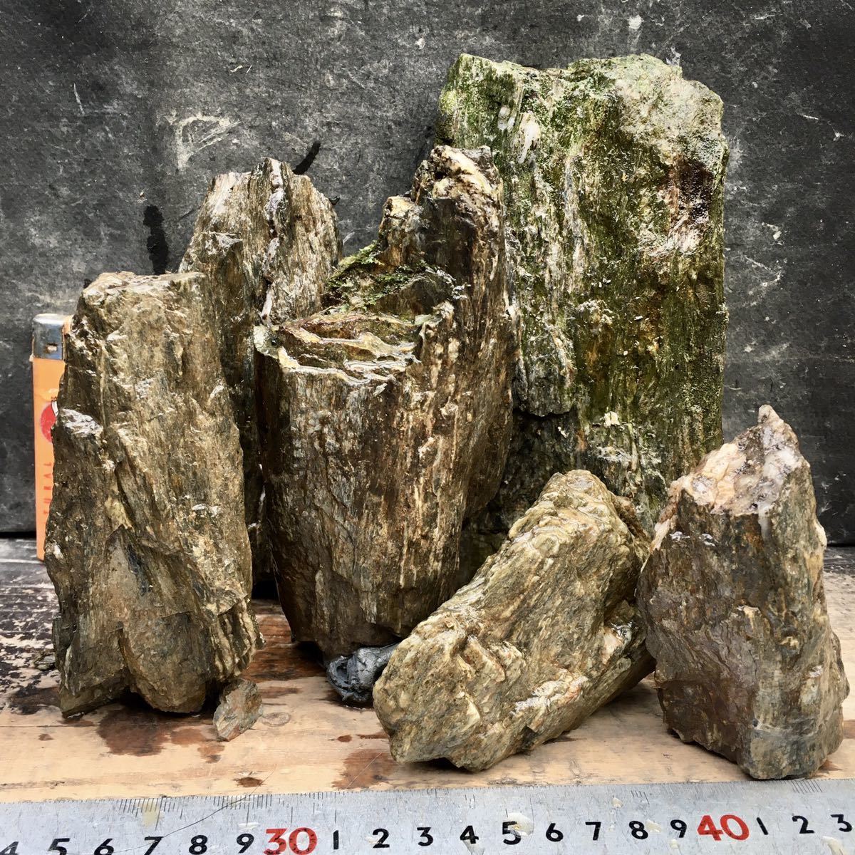 赤玉石 アクアリウム ADA 佐渡 庭石 鑑賞石 石組レイアウト 水石