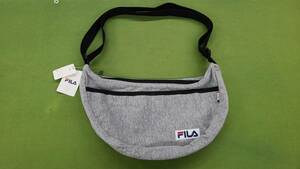 * outright sales *[ unused ]FILA shoulder bag gray No.V