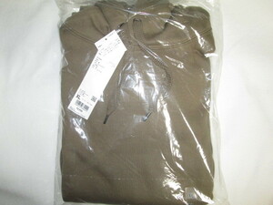 ★新品 2021年 UNIQLO U ユニクロ ユー スウェットプルパーカ（長袖）XL 33.KHAKI カーキ ベージュ 裏起毛 クリストフ・ルメール メンズ★