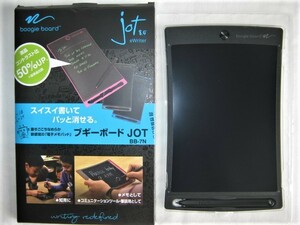 ★中古品 美品 KING JIM boogie board JOT8.5 BB-7N キングジム ブギーボード BB-7N 電子メモパッド 8.5インチ LCD 背面マグネット内蔵★