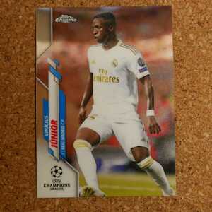 Topps Chrome Vinicius Junior トップスクローム ヴィニシウス・ジュニオール レアル・マドリード ブラジル soccer