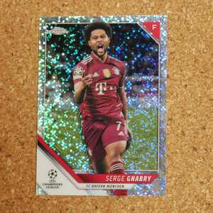 Topps Chrome Serge Gnabry トップスクローム セルジュ・ニャブリ バイエルンミュンヘン ドイツ soccer