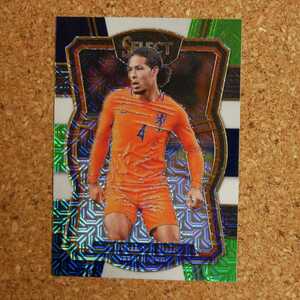 panini select soccer Virgil van Dijk パニーニセレクトサッカー フィルジル・ファン・ダイク オランダ リヴァプール