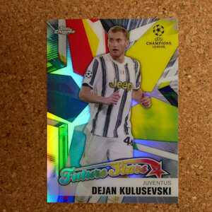 Topps Chrome Dejan Kulusevski トップスクローム デヤン・クルゼフスキ ユヴェントス トッテナム スウェーデン soccer