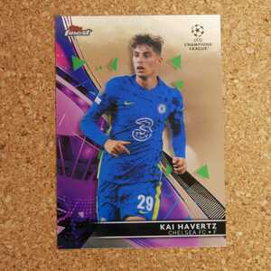 Topps finest Kai Havertz トップスファイネスト カイ・ハフェルツ カイ・ハヴァーツ チェルシー ドイツ soccer