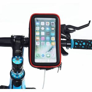 送料込 新品 2個セット スマホホルダー 自転車 Lサイズ バイク 防水 上下左右 角度調節可能 スマホスタンド スマホ ホルダー 携帯ホルダー