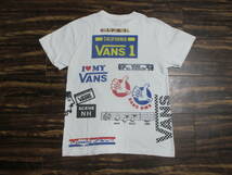 2枚セット　N.HOOLYWOOD×VANS ミスターハリウッド×バンズ Ｔシャツ　サイズ36　ホワイト/ブラック_画像3