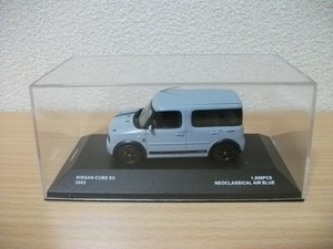 ◇【発送は土日のみ】【わけあり品】1/43　J-collection　キューブ　CUBE　SX　2003　NEOCLASSICAL AIR BLUE◇