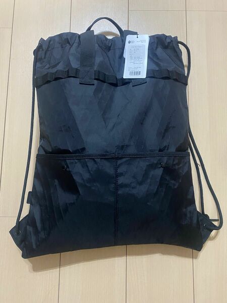 スノーピーク　トートバッグ　ナップサック　X-Pac Nylon Daypack One Black 黒　廃盤