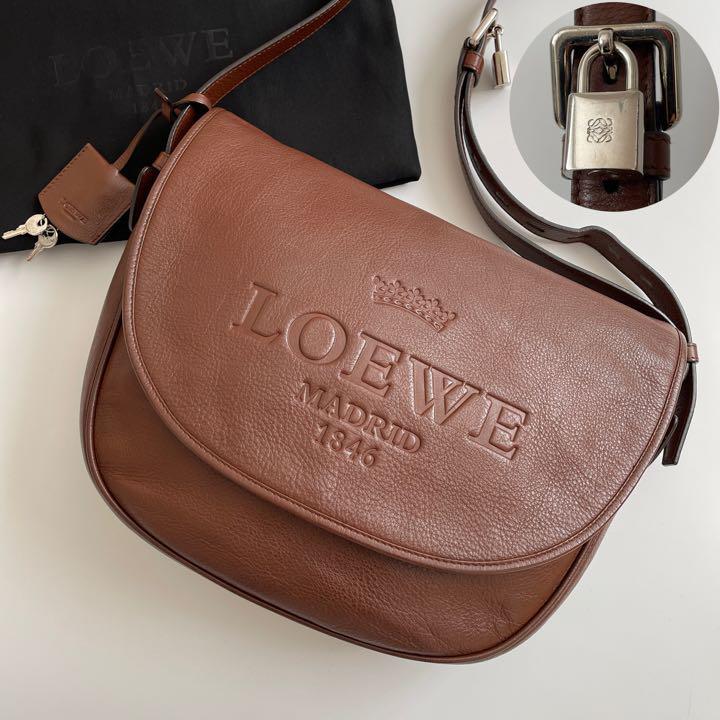 LOEWE ⭐ロエベ⭐ヘリテージショルダーバッグ locmaismoveis.com.br