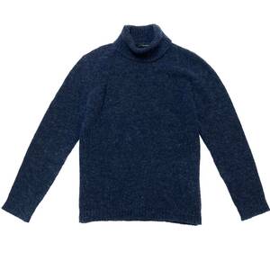  regular price 4.5 ten thousand roberto collina superfine alpaca wool ta-toru neck knitted 52 navy ro belt collie na Beams Tomorrowland 