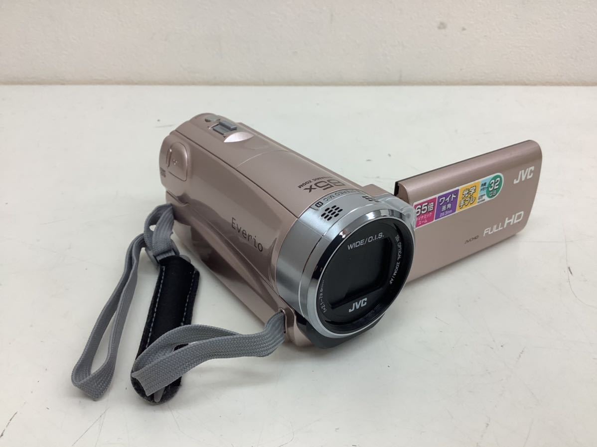 週末限定直輸入♪ エブリオ ビデオカメラ GZ-E565-N SD専用ポーチ付 通販