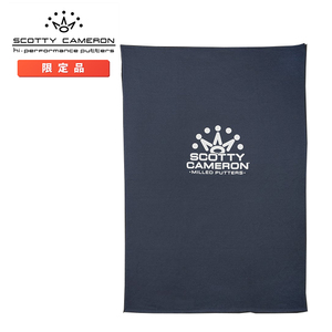 スコッティ キャメロン 7ポイントクラウン カーブランケット ネイビーヘザー SCOTTY CAMERON SC CROWN CAR BLANKET NAVY HEATHER 103065