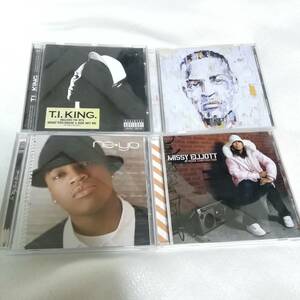 4枚セット　T.I.　Paper Trail　King　Ne-Yo　In My Own Words　Missy Elliott　Under Construction　ミッシー・エリオット　ニーヨ