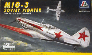 イタレリ/1/72/ソ連空軍ミグMig-3戦闘機/未組立品