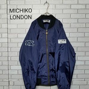 【未使用品】MICHIKO LONDON MA-1 ブルゾン ジャケット　90s ビンテージ