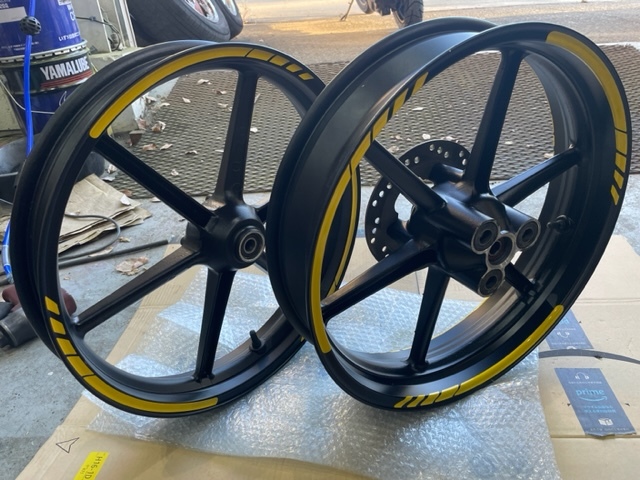 HRC RS125R NX4 リアホイール 17インチ 自動車・オートバイ