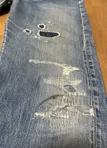 60's VINTAGE Levi's 501 bigE タイプ物 16刻印 足長R Ｖステッチ デニムパンツ ヴィンテージ オリジナル USA製 古着_画像8