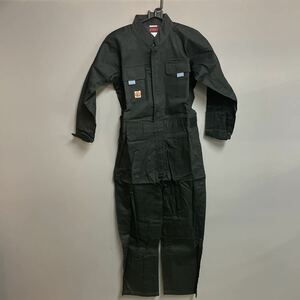 9009 キッズ続服　桑和・SOWAソーワツナギつなぎ続服・作業着・作業服・作業用　140cm ブラック