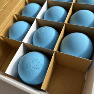 .. Release ball blue new goods diameter 6cm×1 massage .. to peeled off koli flexibility fatigue fat . disassembly ... trigger Point fatigue stretch 