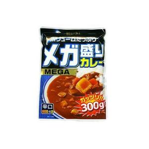 レトルトカレー メガ盛り 辛口 300gｘ５食セット/卸 ハチ食品