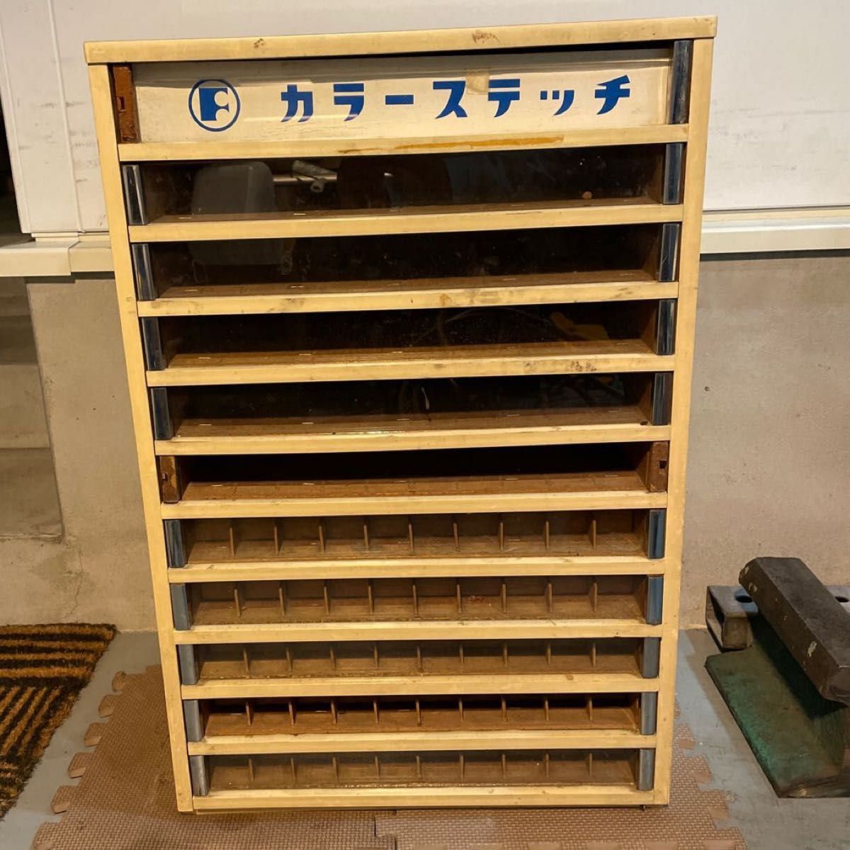 アンティーク ブリキ缶 収納 収納箱 ビンテージ カフェ 昭和レトロ