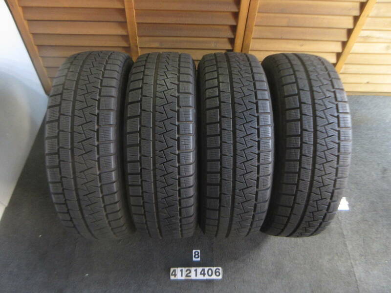 G448-17 ②★2019年製★冬スタッドレス4本セット★バリ山★185/60R15 88Q PIRELLI ICE ASIMMETRICO★即日発送