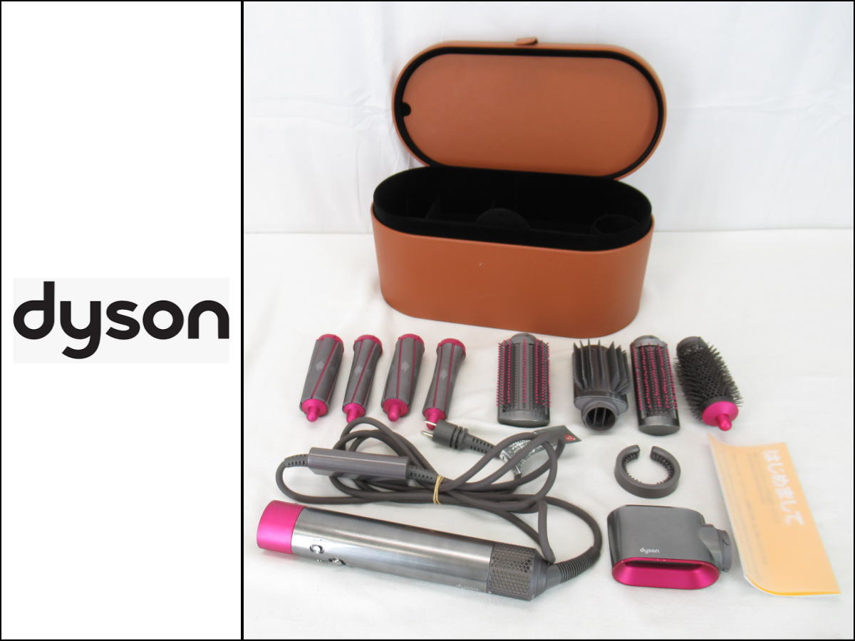 値下げした!】美品!ダイソン カールドライヤー dyson ヘアラップ-