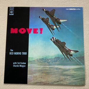 レッド・ノーヴォ【''MOVE'' ／RED NORVO’S TRIO with TAL FARLOW - Guitar and CHARLIE MINGUS - Bass 】CBS SONY（和文解説付）付