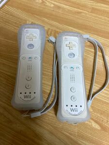 Wii WiiU用 リモコンプラスセット　ホワイト白　二本セット