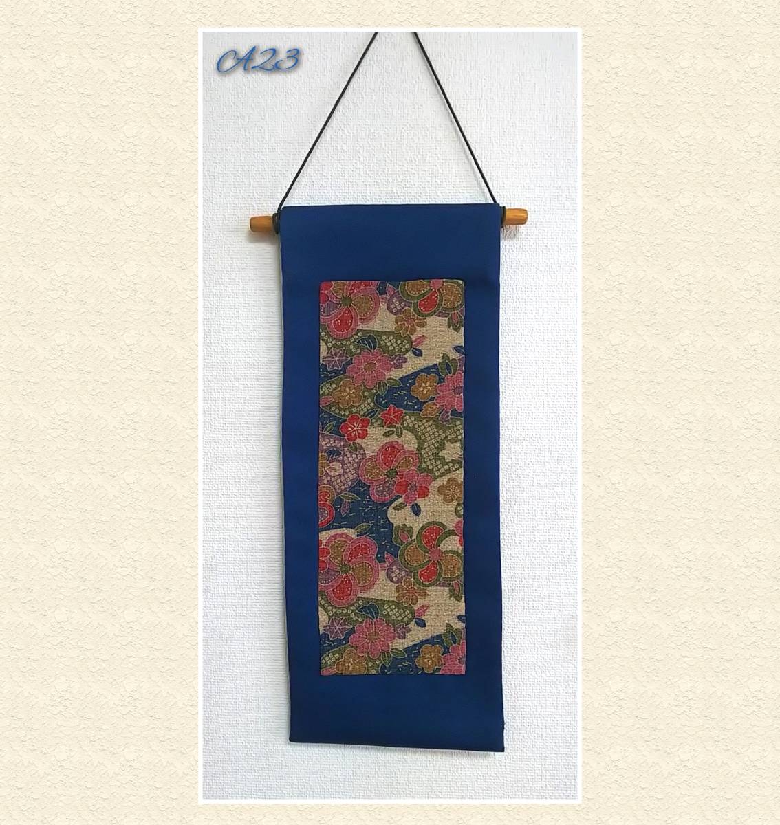 [Kimono obi remake small tapestry] Wall hanging decoration handmade, handmade works, interior, miscellaneous goods, panel, tapestry