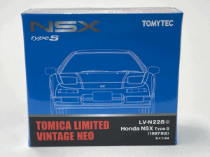トミカリミテッドヴィンテージ NEO LV-N228c Honda NSX Type-S (青) 1997年式 新品