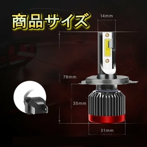 ヘッドライト ロービームバルブ LED H4 シビック Type R EK9 ホンダ H9.8～H10.8 20000lm SPEVERT_画像4