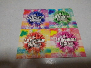 ☆　西川貴教　T.M.Revolution　【　DISCORdanza　ステッカー　】　美品♪