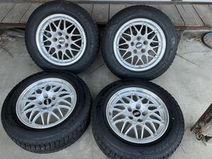 BBS 16インチ　タイヤホイール 205/65R16 エスティマ　C28セレナ　スタッドレスタイヤ