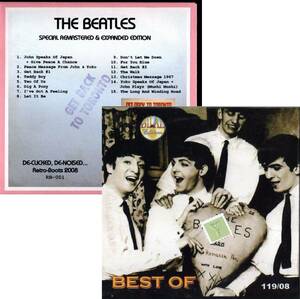 2CD 紙ジャケット【Beat of Beatles France】&【GET BACK TO TORONTO】ビートルズ BEATLES