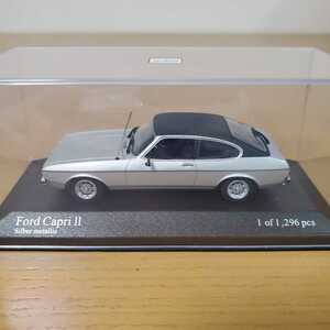 1/43 ミニチャンプス MINICHAMPS ミニカー/Ford Capri 2 1974 Silber metallic/フォード カプリ2 シルバー