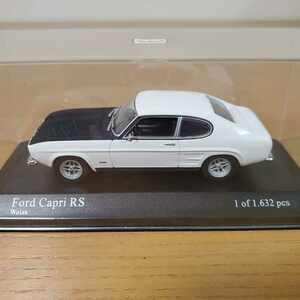 1/43 ミニチャンプス MINICHAMPS ミニカー/Ford Capri RS 2600 1972-73 Weiss/フォード カプリ rs2600 ホワイト