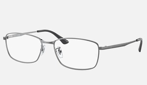 新品 レイバン RX8775D-1047-56 ② メガネ フレーム ガンメタル RB8775D 正規品 専用ケース付き 伊達 老眼鏡 サングラス