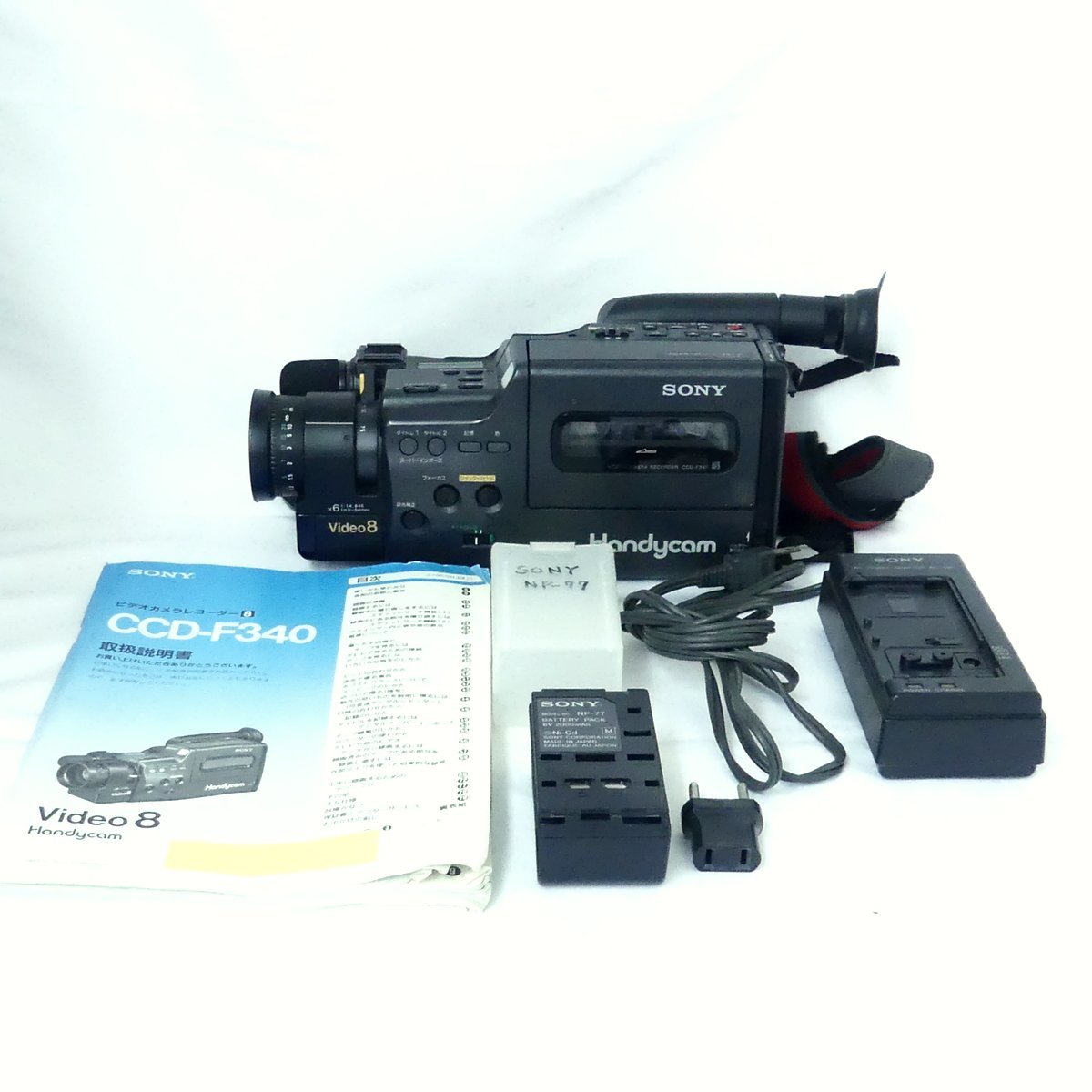 SONY 8ミリビデオカメラ CCD-TR280 ナイトショット搭載 通電OK 