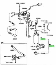 【1年10000km保証 高品質】トヨタ カローラ レビン トレノ AE86 AE85 インタンク式 燃料ポンプ フューエルポンプ 23220-16083_画像2